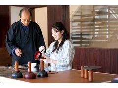 錦古里漆器店の漆塗り体験の写真1