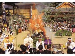 由加山火渡り大祭の写真1