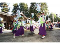 平川鋤崎八幡神社秋の大祭(渡り拍子)の写真1