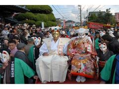 稲穂祭(きつねの嫁入り)の写真1