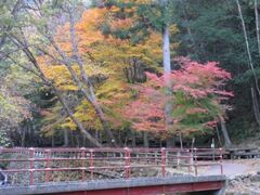 寂地峡の紅葉の写真1