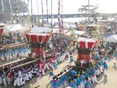 小豆島秋祭り 太鼓台奉納の写真1
