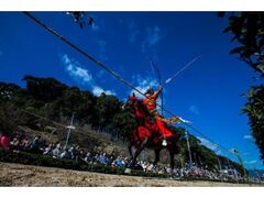 武雄温泉秋まつり(武雄供日の流鏑馬行事)の写真1