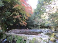 轟峡の紅葉の写真1