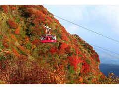 雲仙岳の紅葉の写真1