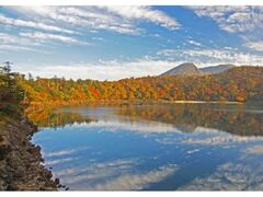 えびの高原の紅葉の写真1