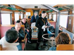 津軽鉄道ストーブ列車の写真1