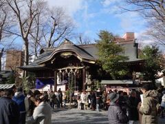 安積国造神社 初詣の写真1