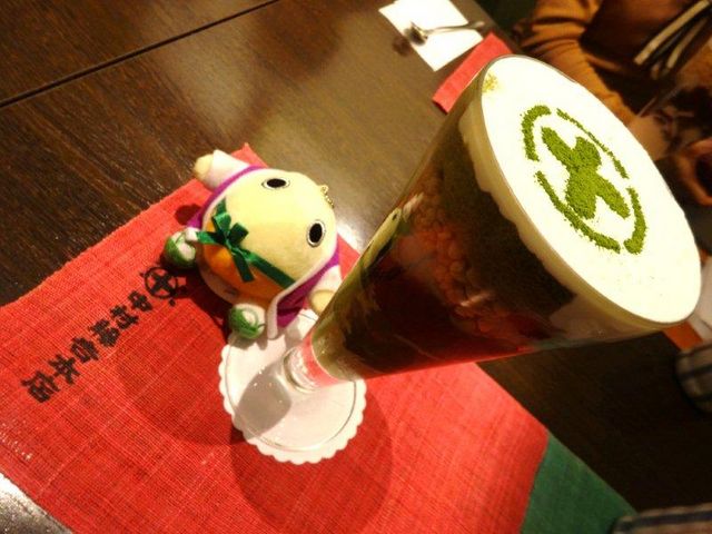 まゆまろと一緒に_中村藤吉 京都駅店
