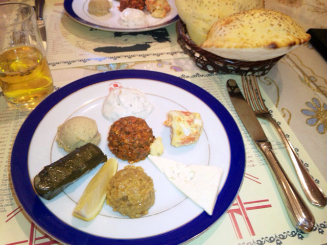 前菜盛合せ_トルコ料理 ボスボラスハサン 新宿2丁目