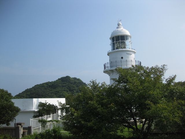 灯台の隣の建物に、コメントを記入するノートがありました。_樺島灯台公園