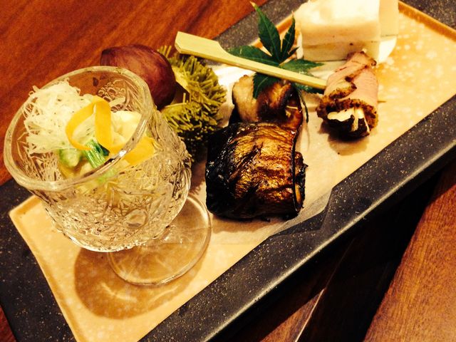 季節の前菜いろいろ。長崎和食の美味しいどり!_長崎居酒屋 ゑびす屋 L'ALA VISTA NAGASAKI ララビスタナガサキ