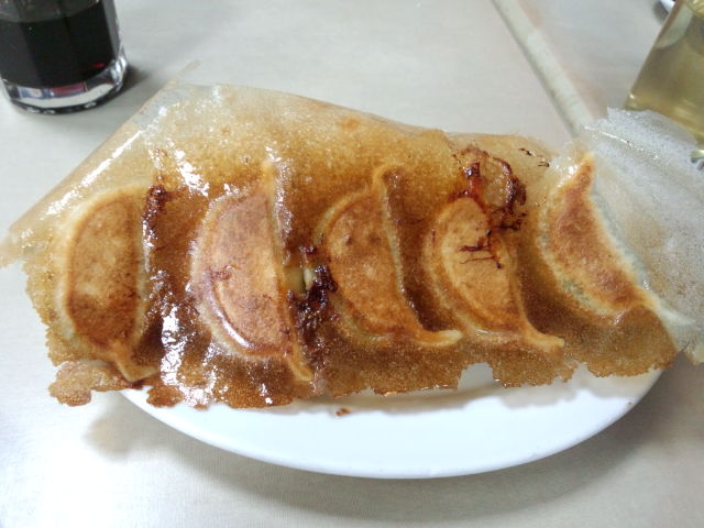 羽根つき餃子、発祥のお店らしいです_歓迎(ホアンヨン)