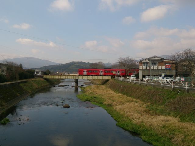 大分川の眺め