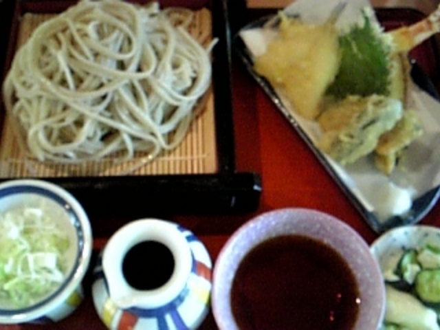 天ざる蕎麦_手打ちそば 竹庵