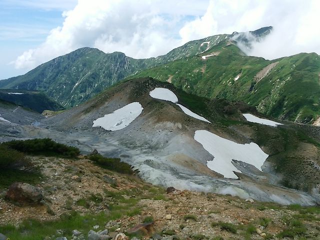 展望台から見る地獄谷_地獄谷