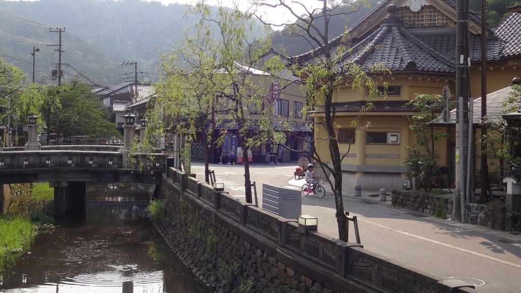 城崎温泉の町並み