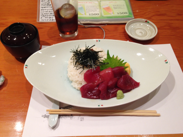 マグロヅケ丼_ちゅう心 鮨・海鮮しゃぶしゃぶ