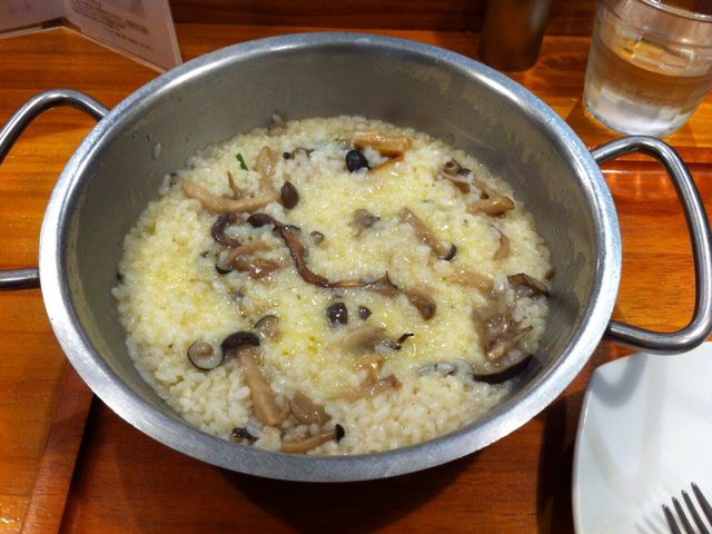 きのことポルチーニ茸のリゾット_RISO CANOVIETTA