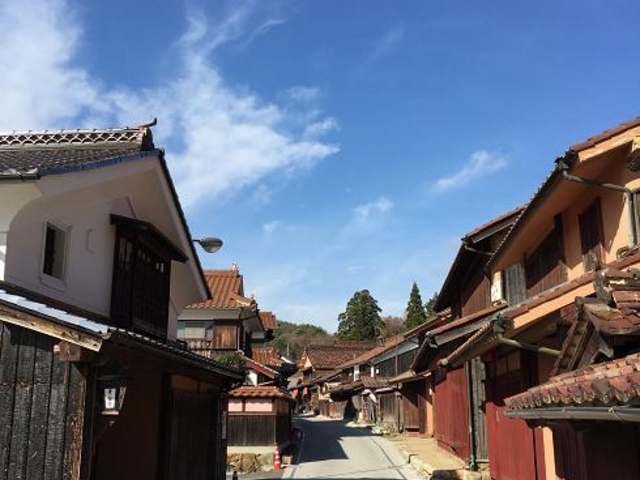 吹屋の町並み_吹屋ふるさと村