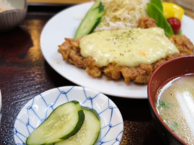 チキン南蛮は評判通りの美味しさ_レストハウス 雲海橋