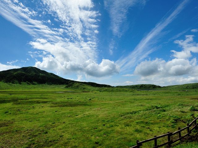 このスケール感最高です。_草千里ケ浜