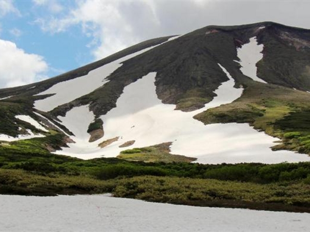 glyさんの白鳥の雪渓の投稿写真1