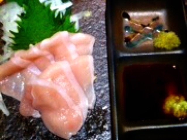 宮崎鶏のお刺身_塚田農場 横浜西口店
