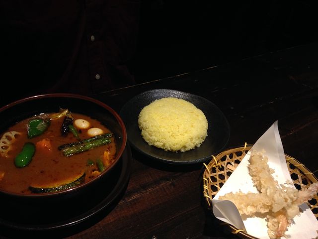ウダン、スープは普通盛りでご飯はMです。_RAMAI ラマイ 横浜伊勢佐木モール店