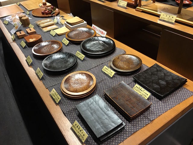 木工品いろいろ_酒田市観光物産館「酒田夢の倶楽」