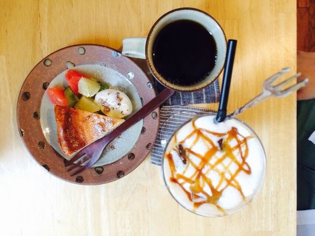 コーヒーも美味しかったです。_Birdland Cafe バードランドカフェ