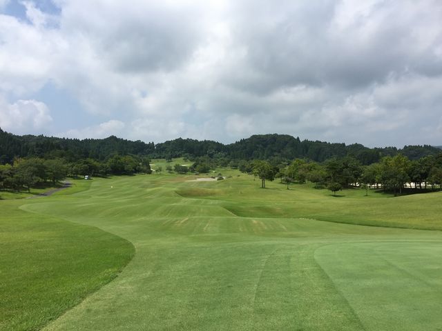 これも中コース最終です。_大多喜城ゴルフ倶楽部