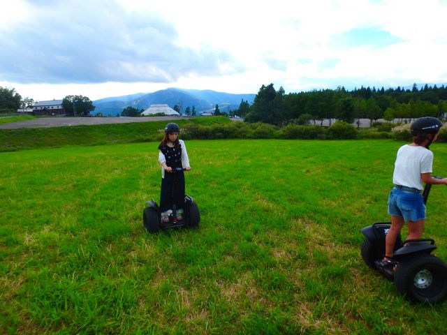 景色も綺麗!!
白山も見えました\(^o^)/_ORK ADVENTURE
