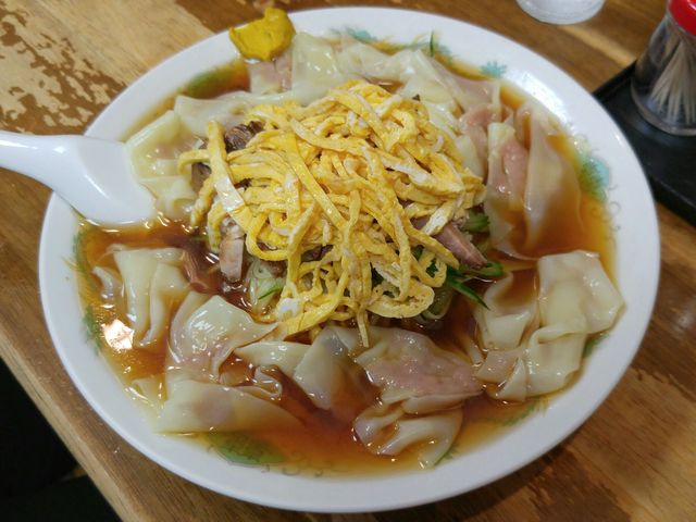 冷し中華ワンタンメン。_わんたんや