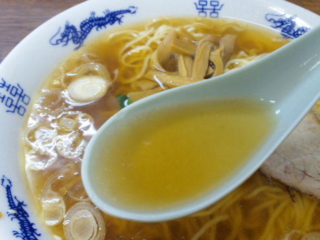 あっさり醤油スープ_福竜