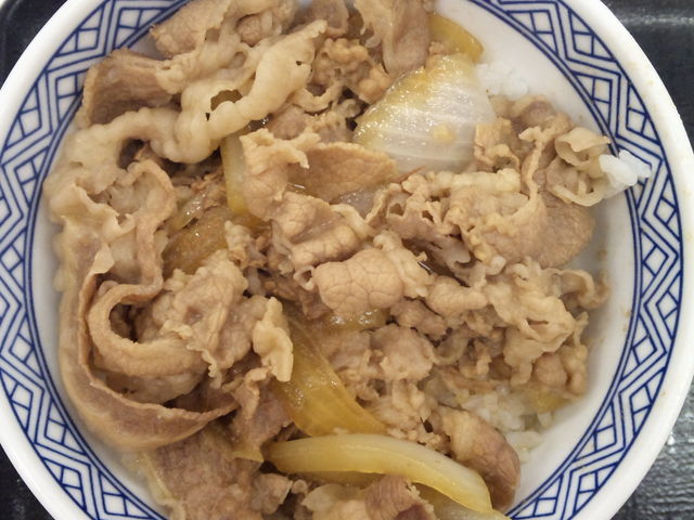牛丼 並・380円_吉野家川崎駅前店