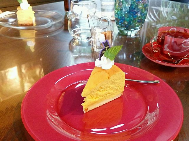 ハロウィンの時期にお邪魔しました。かぼちゃのスフレがとてもおいしかったです!_cafe bois