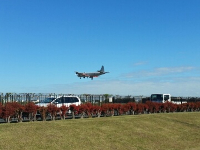 スポーツ公園側の自衛隊基地_綾瀬スポーツ公園
