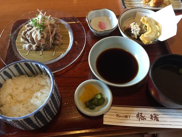 夏季限定?冷しゃぶセット_豚捨