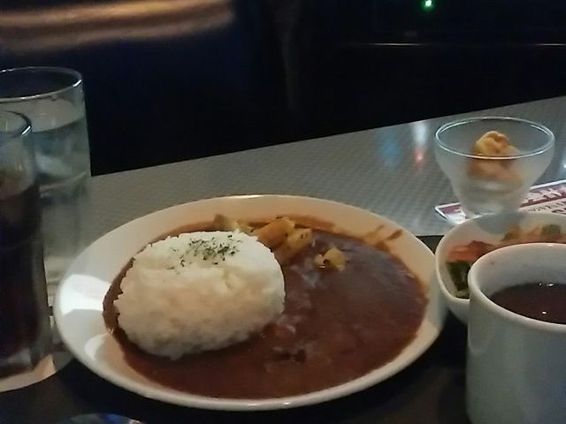 ランチのカレー_カラオケ館 福岡大橋駅前店