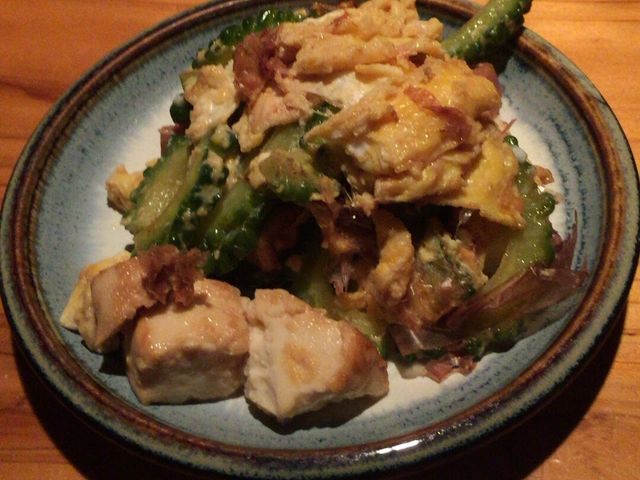ゴーヤチャンプル_杯菜