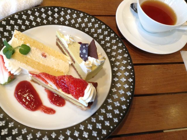 ケーキセット_カフェテラス cafe terrace 1952