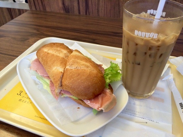 コーヒーが美味しかった。_ドトールコーヒーショップ岩槻駅前店