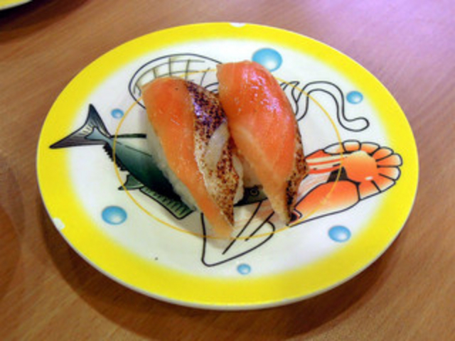 焼きサーモン_かっぱ寿司 久喜店