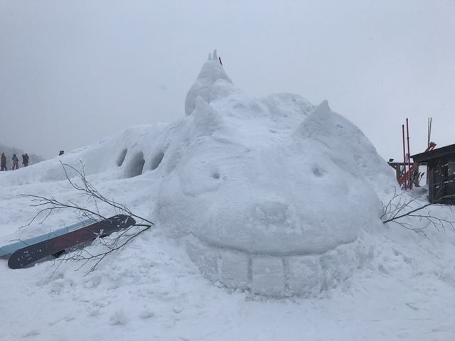 ネコバス_白馬岩岳スキー場