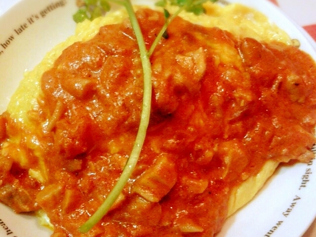 オムライスが美味しかったです。_ラケル本川越ペペ店