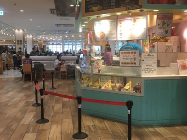 クレープだけでなくアイスも美味しいよ!_プレンティーズクレープ辻堂・テラスモール湘南店