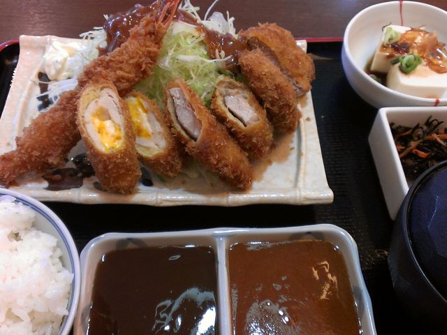 デラックスセット(ランチ)_とんかつ きのや