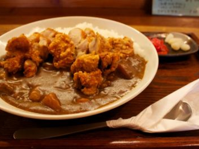 唐揚げカレー_喰呑屋バラック