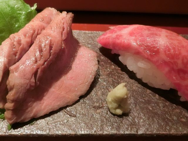 ローストビーフ 握り_華見